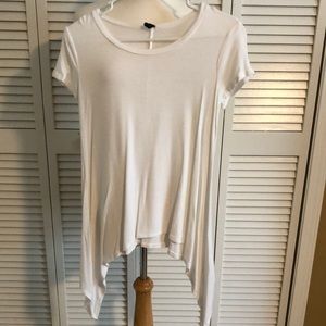 Handkerchief hem t-shirt